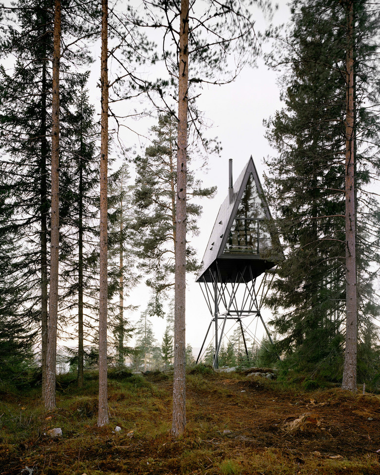 PAN Hytter: niezwykłe domki w norweskim lesie