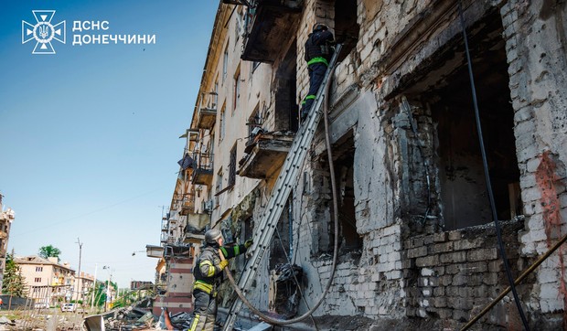 Kramatorsk, Donjeck, nakon ruskog napada 19. maja