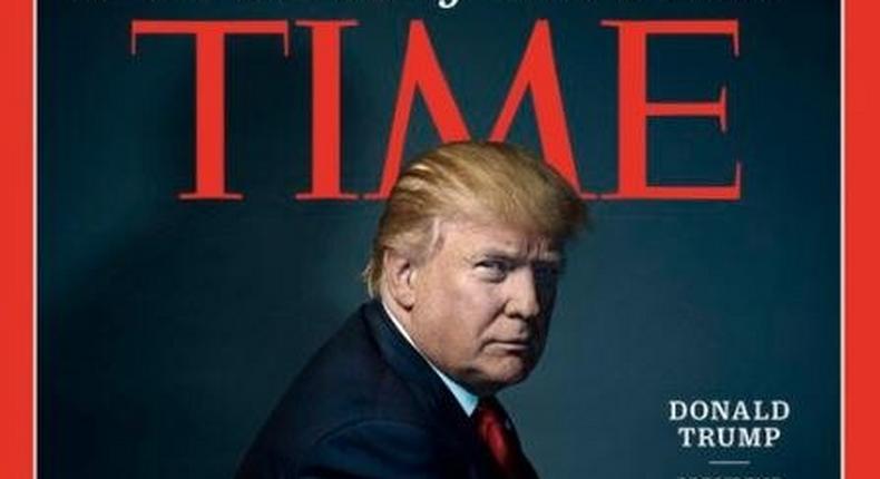 Donald Trump as TIME Person of the Year 