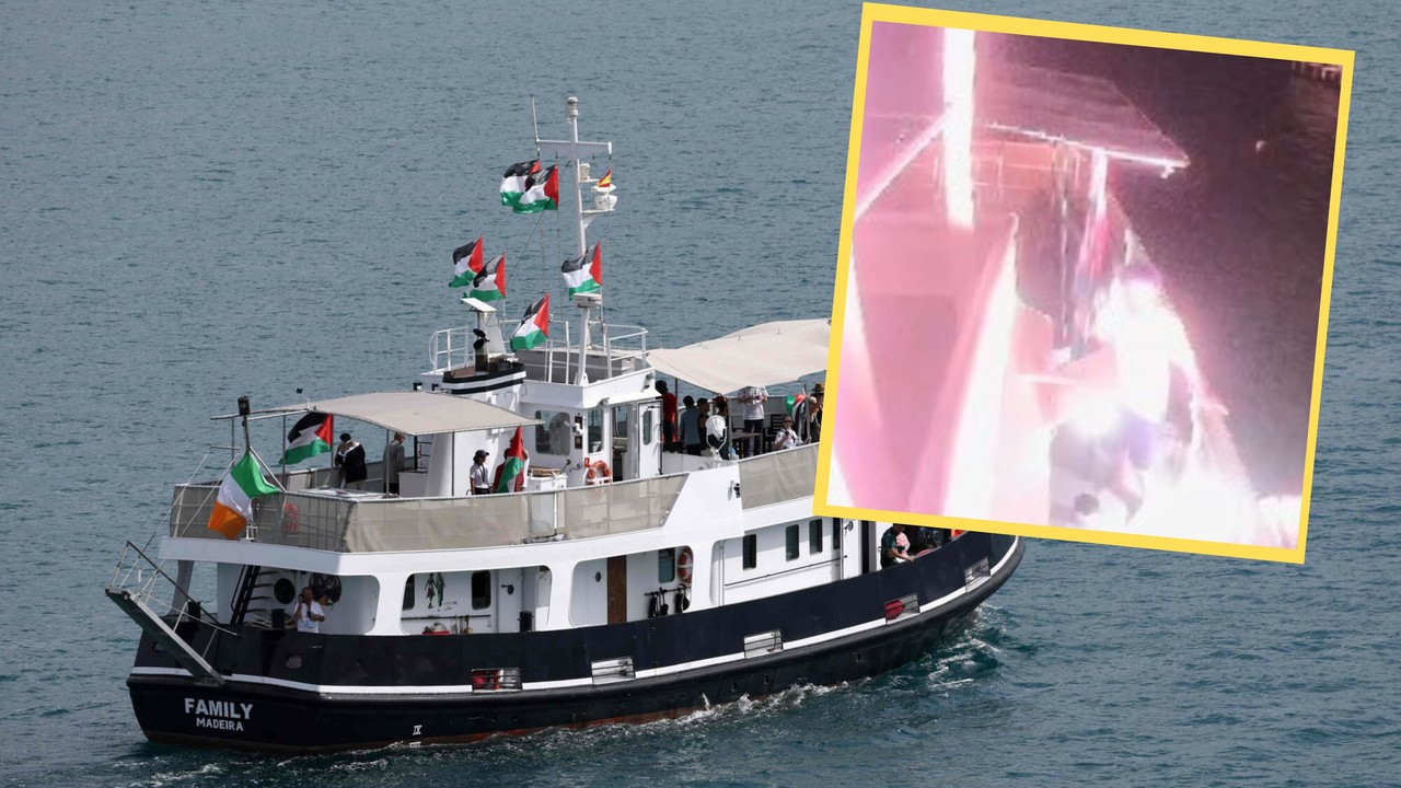 Dron zrzucił bombę na łódź z Gretą Thunberg. Do sieci trafiły nagrania