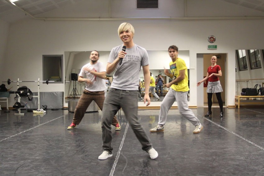 Milan Stanković na jednoj od poslednjih proba uoči puta u norvešku prestonicu