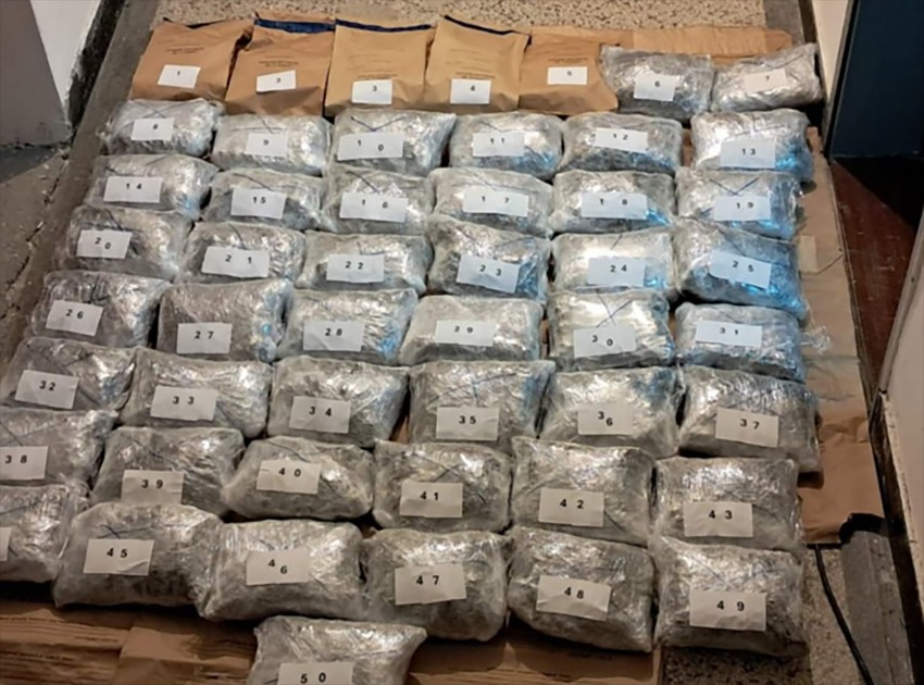 53 kilograma marihuane