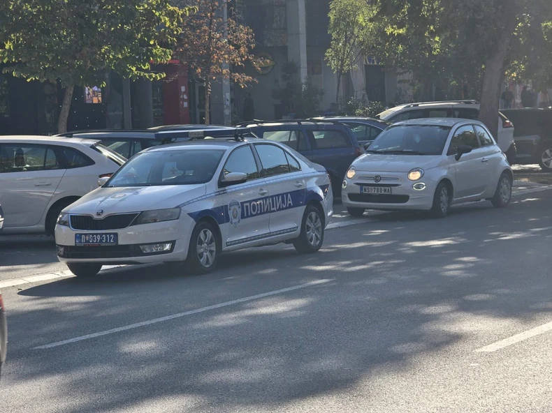 Žena pala sa zgrade, Novi Sad