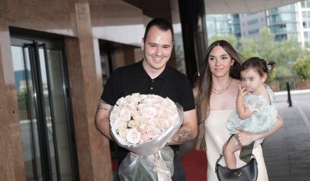 Aleksa Balašević sa ženom