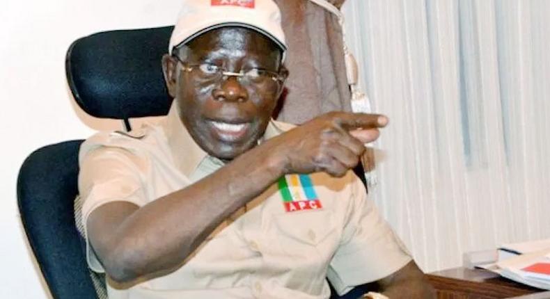 Adams Oshiomhole advised the Peoples Democratic Party (PDP) not to “celebrate too early. [ThisDayLive]