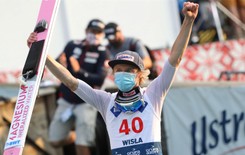 Letnia GP w skokach: Podium ponownie tylko dla Polaków