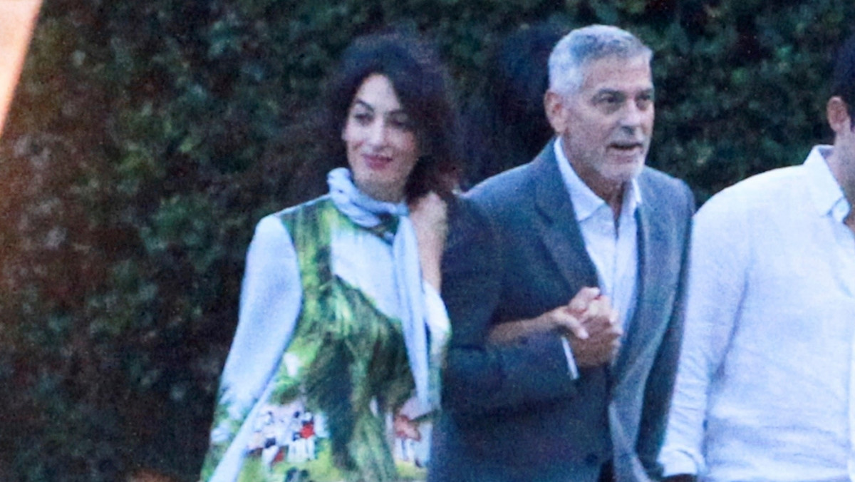 George Clooney i Amal 