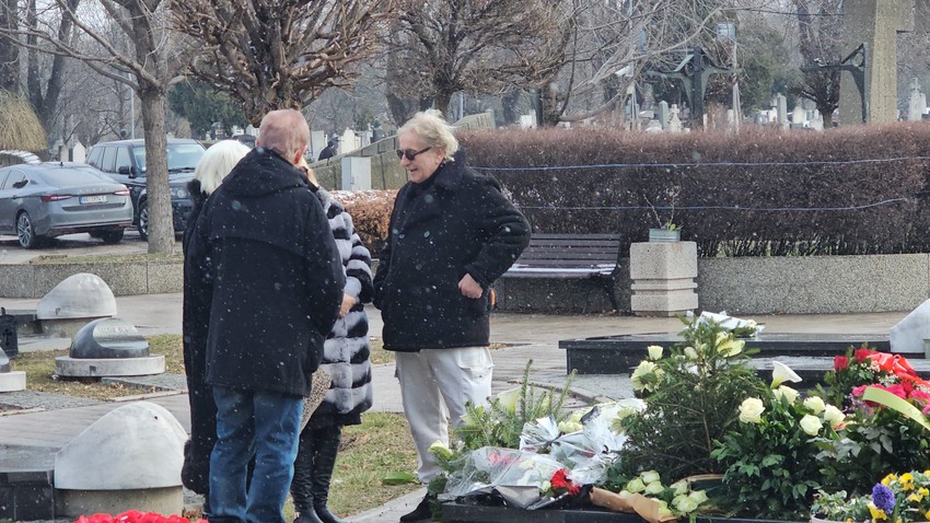 Prvi muž Goce Božinovske na pomenu Šabana Šaulića