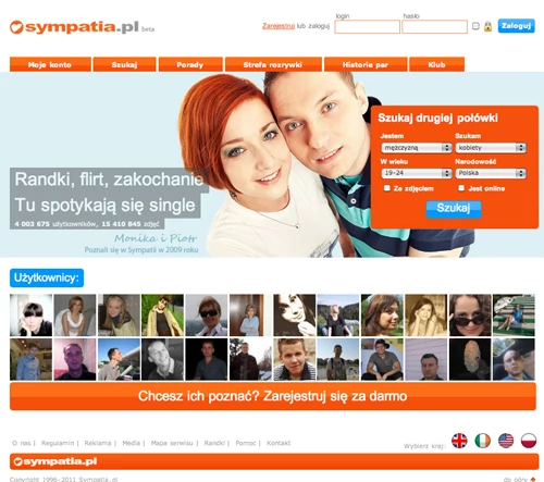W największym polskim serwisie randkowym założono czteromilionowy profil