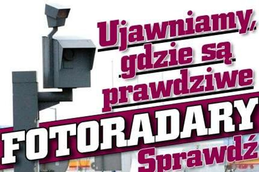 Ujawniamy, gdzie są prawdziwe fotoradary!