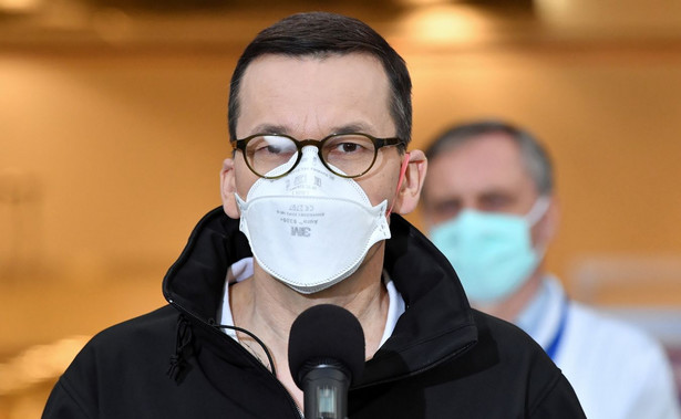 Mateusz Morawiecki maseczki