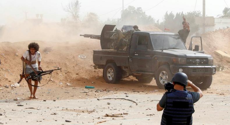 Libya has been torn by fighting between rival armed factions since a 2011 NATO-backed uprising killed dictator Moamer Kadhafi and toppled his regime