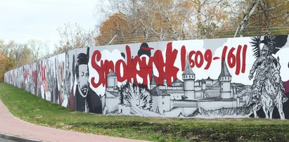 Najdłuższy na świecie mural patriotyczny w Polsce