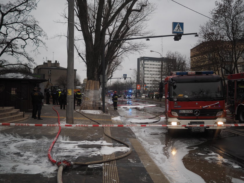 Wybuch gazu przy ul. Lutomierskiej w Łodzi