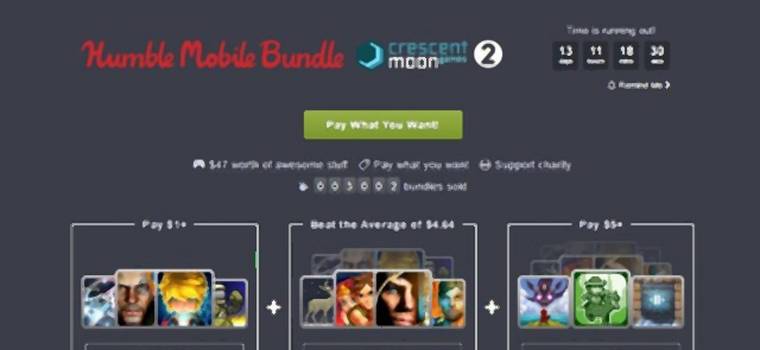 Humble Mobile Bundle - świetne gry mobilne za grosze