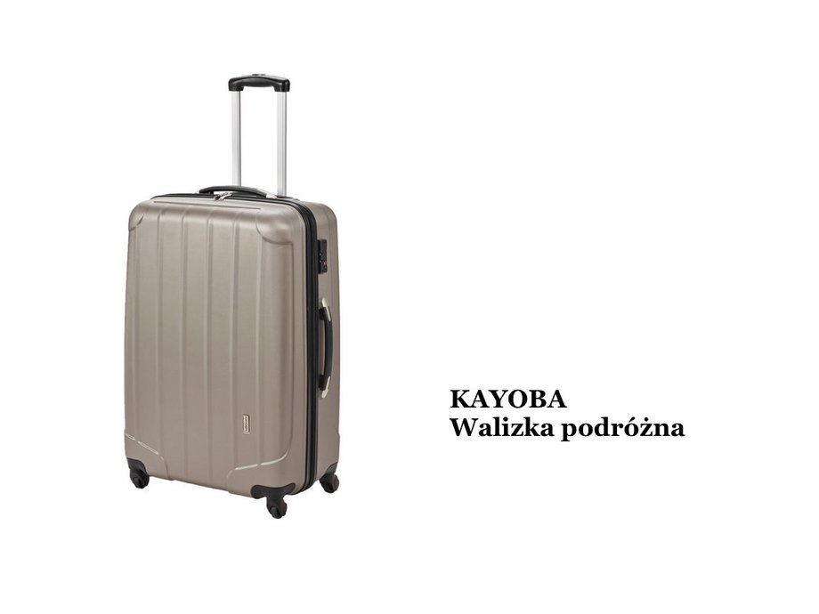 KAYOBA, Walizka podróżna