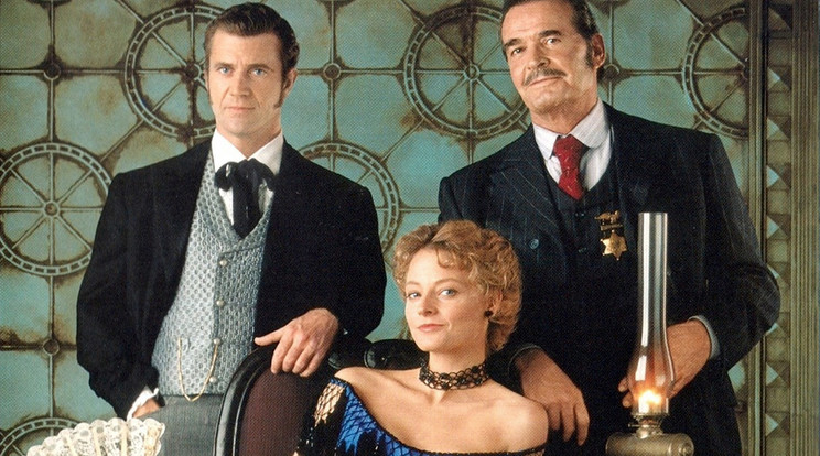 Mel Gibson, Jodie Foster és James Garner (Fotó: RAS-archív)