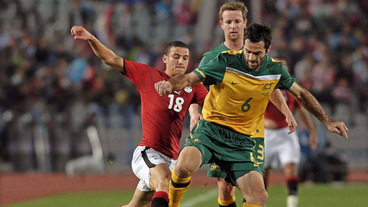 Piłkarska reprezentacja Egiptu pokonała w środowym meczu towarzyskim 3:0 Australię.