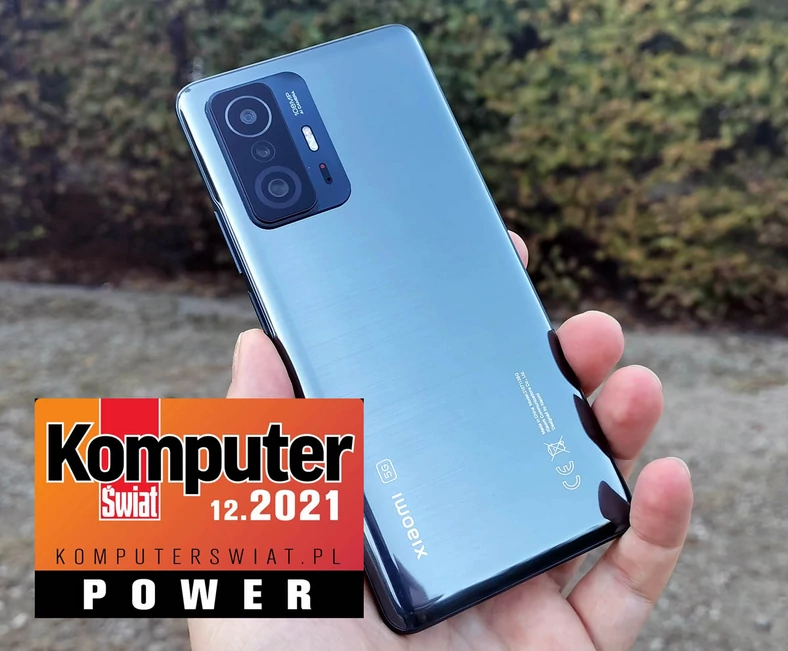 Xiaomi 11T Pro - zajął najwyższą pozycję w kategorii smartfonów kosztujących powyżej 2000 zł