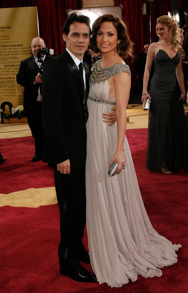 Najpiękniejsze pary na Oscarach: Jennifer Lopez i Marc Anthony