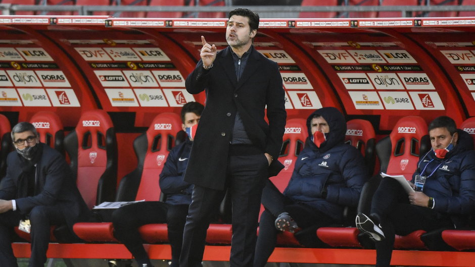 Trener PSG Mauricio Pochettino