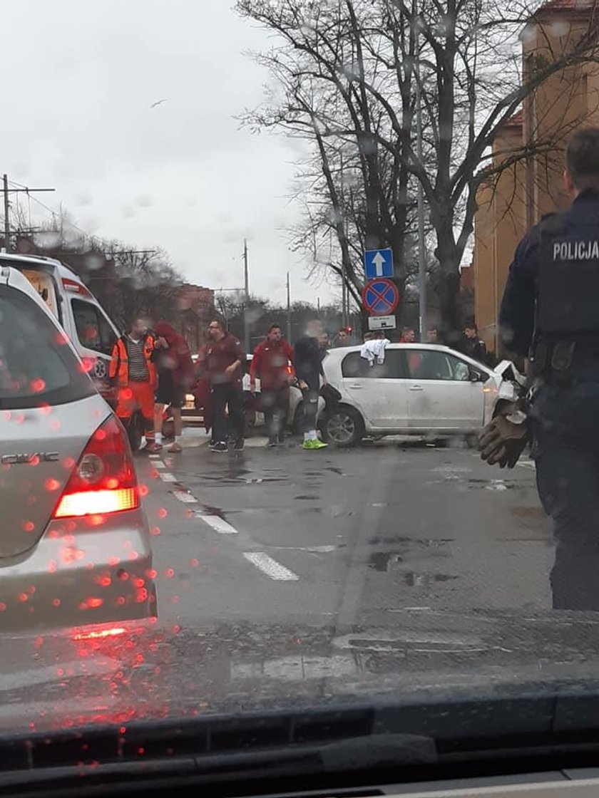 Wypadek piłkarzy Pogoni! 