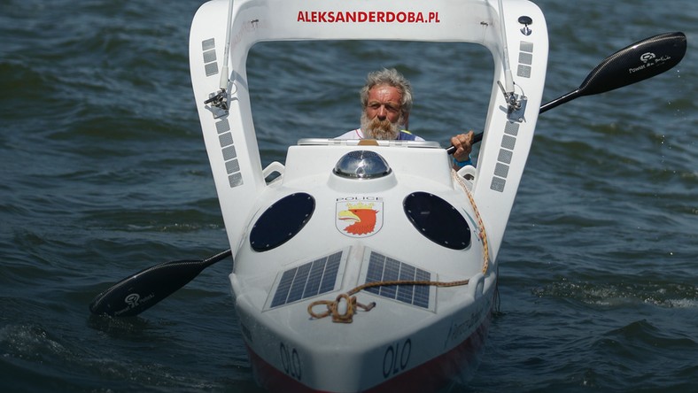 Aleksander Doba przerwał rejs przez Atlantyk