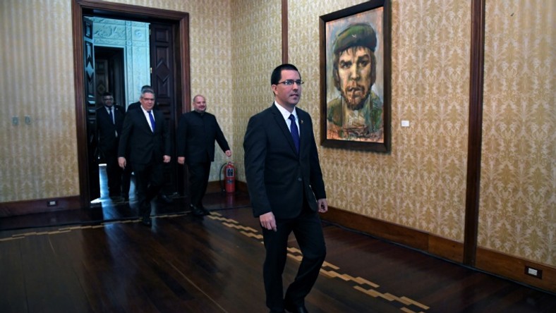 Foreign Minister Jorge Arreaza is a key member of the Maduro government's negotiating team