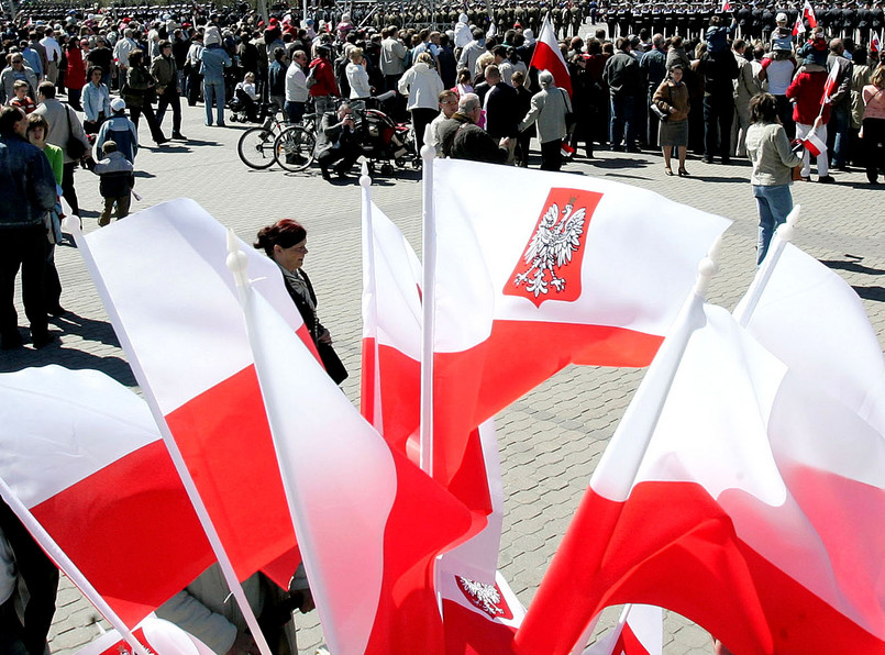 Drugi maja to święto flagi narodowej