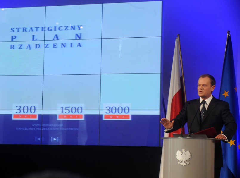 Donald Tusk ma już plany na następną kadencję