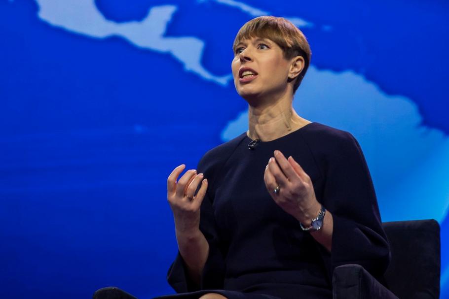 Kersti Kaljulaid wezwała startupy z całego świata, aby włączyły się w tworzenie innowacyjnych pomysłów do walki z kryzysem wywołanym przez pandemię koronawirusa