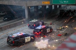 Więcej żołnierzy w Los Angeles niż na Bliskim Wschodzie! To jeszcze protesty czy już wojna domowa?