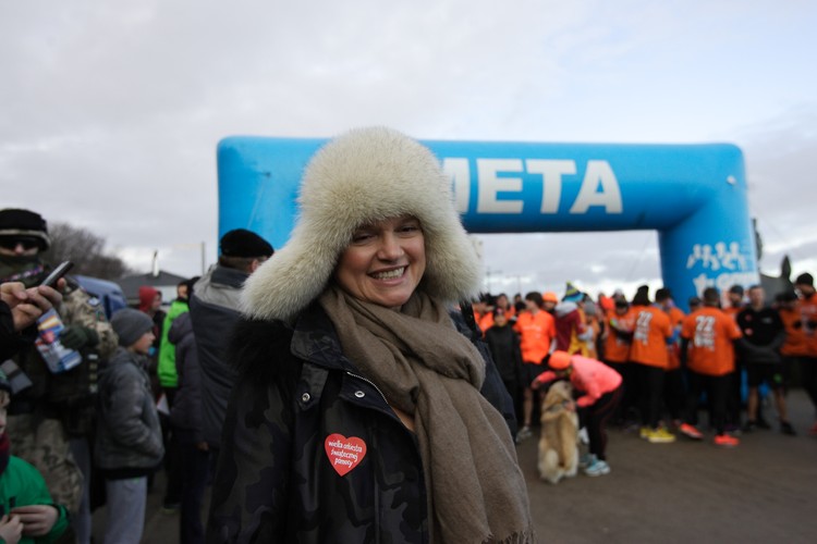 Katarzyna Figura wystartowała bieg po bulwarze w Gdyni