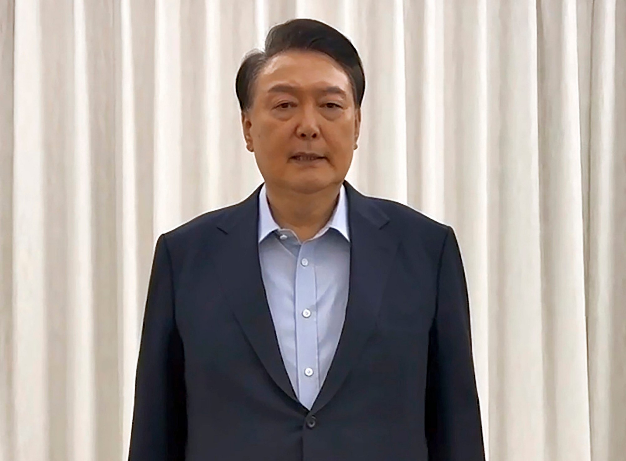 Odvolaný juhokórejský prezident Jun Sok-jol.