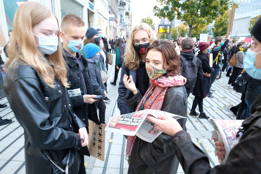 Protesty przeciw orzeczeniu Trybunału Konstytucyjnego