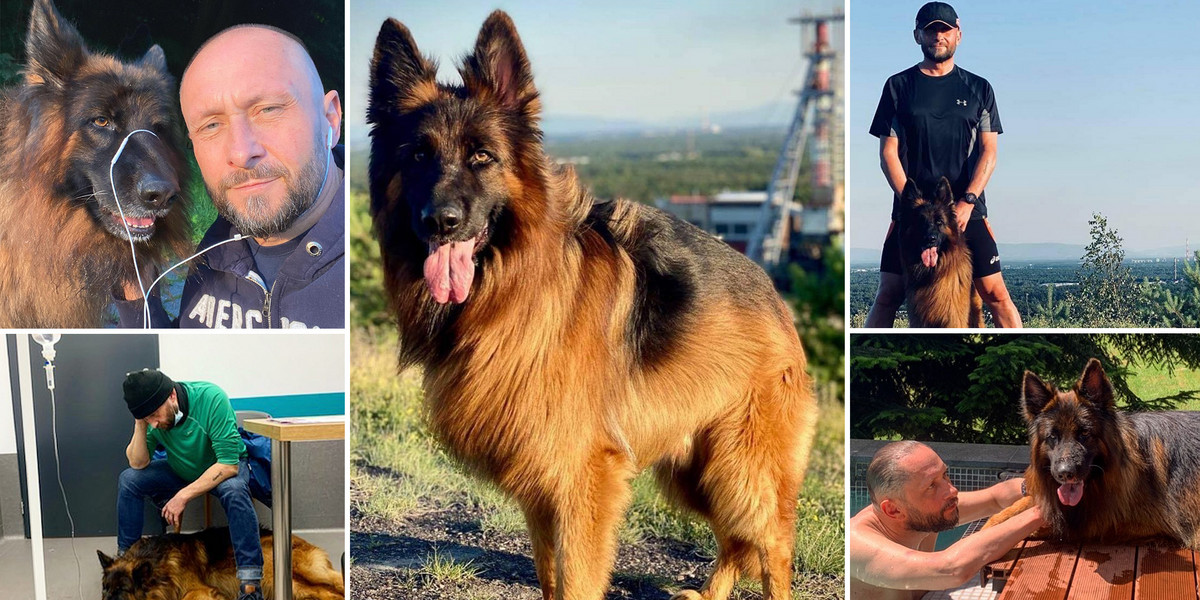 Kamil Durczok w trudnych chwilach mógł liczyć na najwierniejszych przyjaciół — psy.