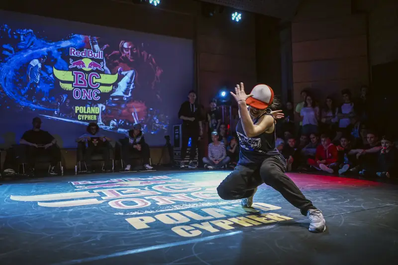 B-Girl Paulina podczas jednej z imprez z cyklu Red Bull BC One