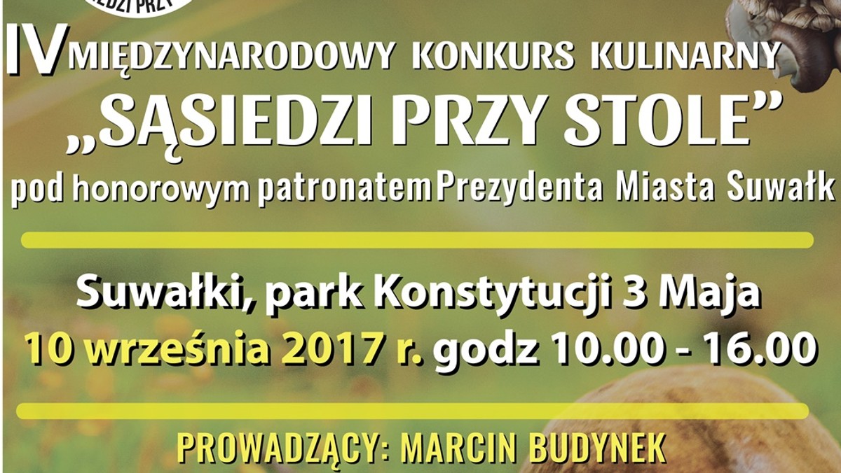 W Suwałkach szykuje się prawdziwy festiwal smaków. Już w najbliższą niedzielę odbędzie się tutaj Międzynarodowy Konkurs Kulinarny "Sąsiedzi przy stole". Pojedynki kucharzy uświetnią występy zespołów artystycznych. Półtora tysiąca posiłków zostanie rozdanych za darmo.