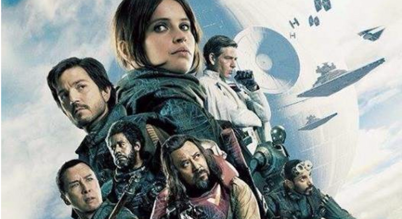 Rogue One: A Star Wars Story.