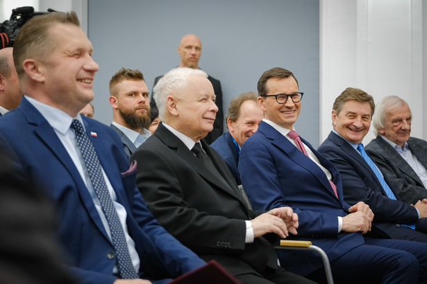 Jarosław Kaczyński, Mateusz Morawiecki, Przemysław Czarnek, Marek Kuchciński, Ryszard Terlecki