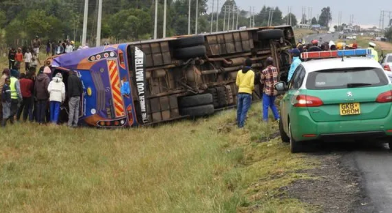 40 injured in accident involving a classic coach bus