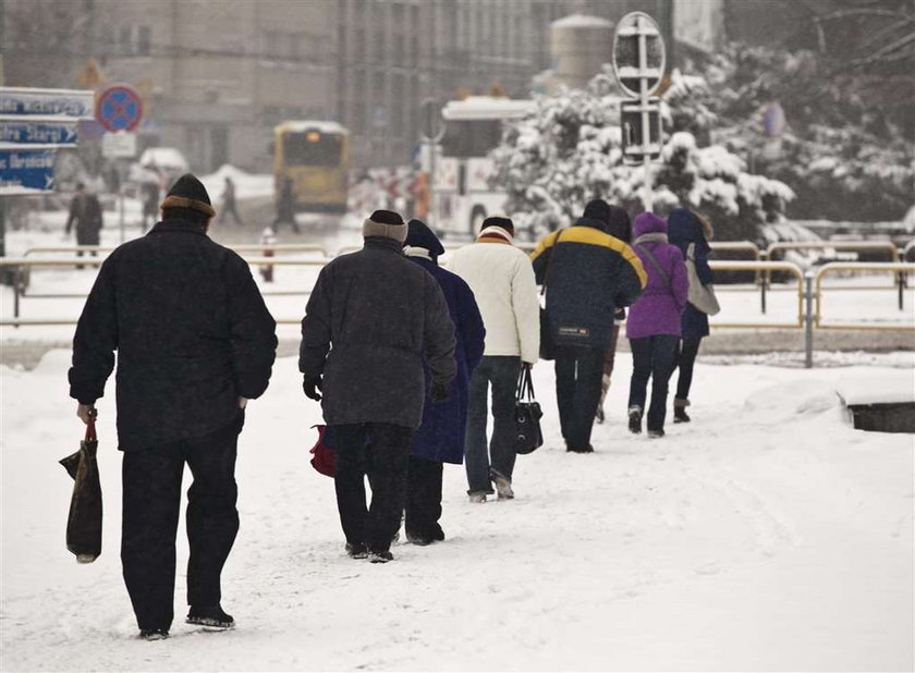 5 cm śniegu i Polska nie robi!