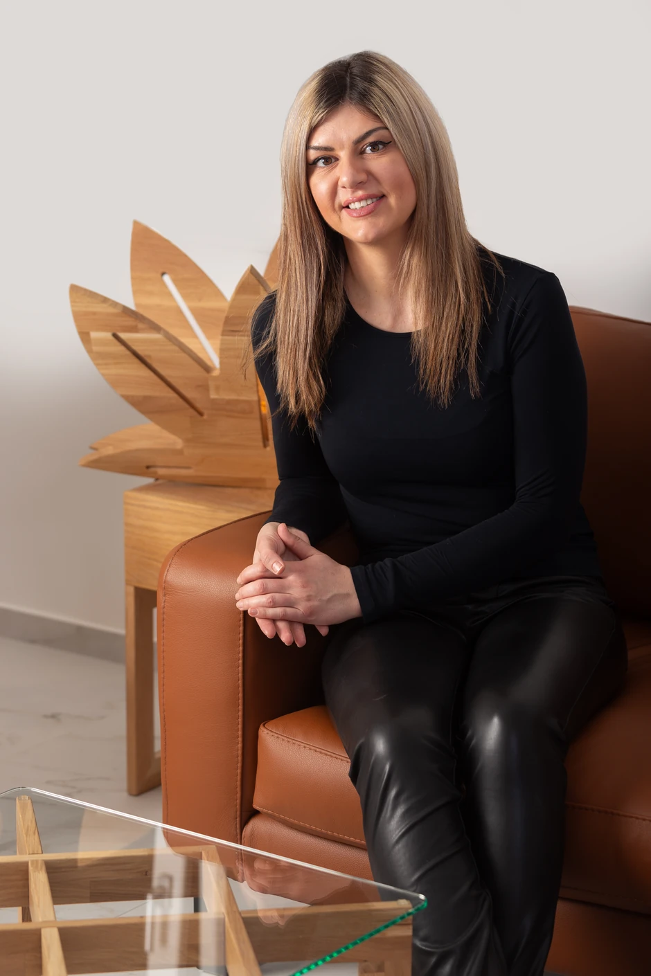   "Još dok sam bila dete, bilo mi je zanimljivijo da se igram komadicima drveta."