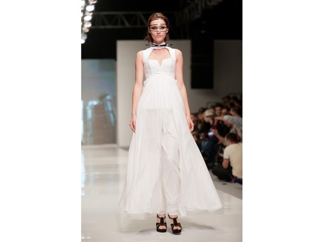 NATASHA PAVLUCHENKO - pokaz kolekcji wiosna/lato 2012 na Fashion Week Poland Łódź.