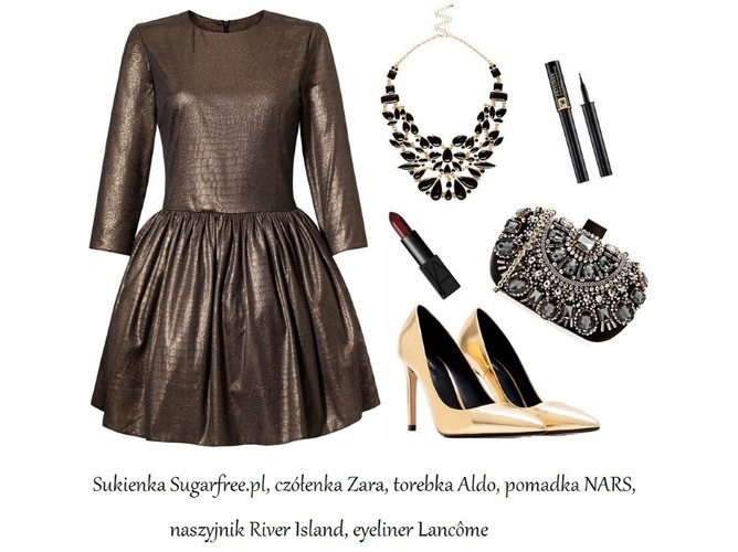 Sukienki na sylwestra 2014 STYLIZACJE