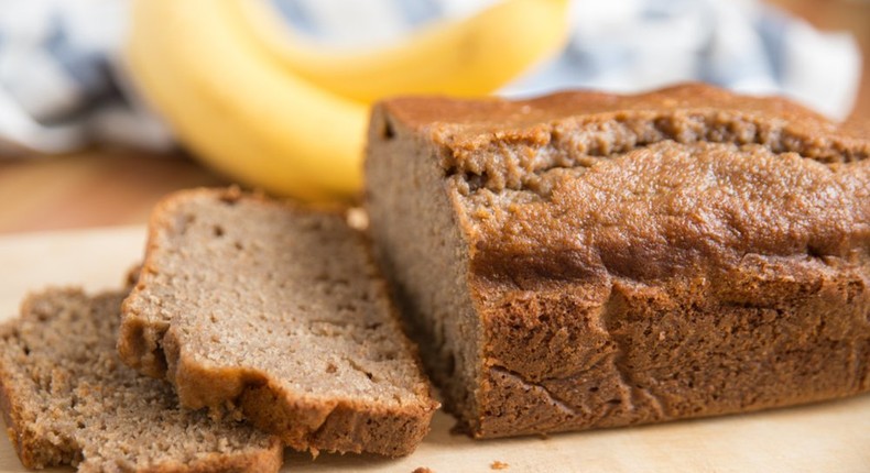 People often use applesauce instead of oil and butter in their recipes—why not try substituting with the healthy fat-filled avocado in your next baking adventure? This avocado-banana bread recipe from blogger Crazy for Crust is super moist and delicious, especially with those chocolate chips on top. 