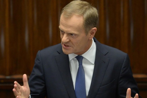 WARSZAWA POSIEDZENIE SEJMU PREMIER TUSK 