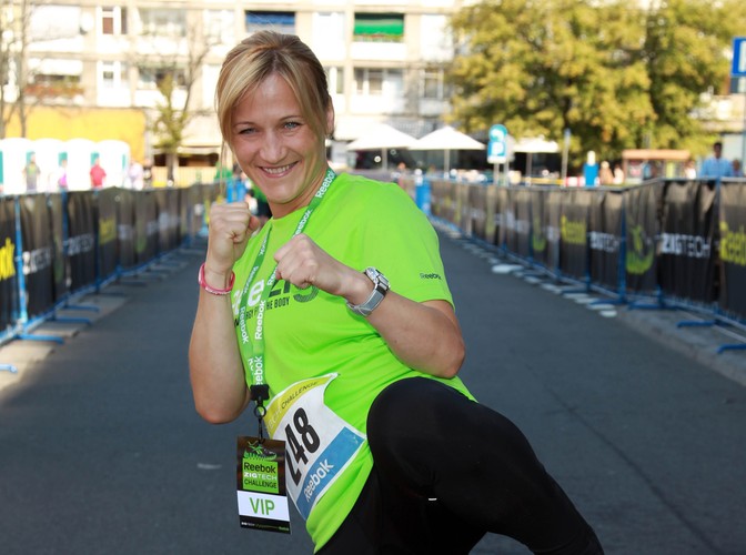 Iwona Guzowska - mistrzyni boksu (posłanka PO)