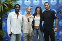 Harold Perrineau, Dominic Monaghan, Evangeline Lilly i Matthew Fox