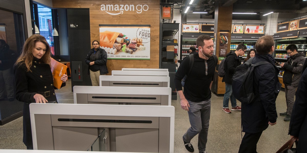 Amazon Go to pierwszy na świecie sklep spożywczy, w którym nie ma kas